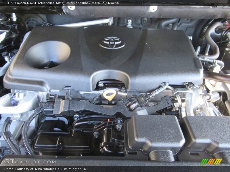 Midnight Black Metallic / Mocha 2019 Toyota RAV4 Adventure AWD