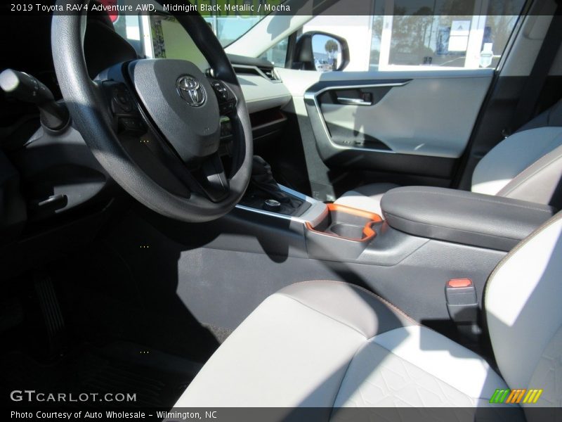 Midnight Black Metallic / Mocha 2019 Toyota RAV4 Adventure AWD