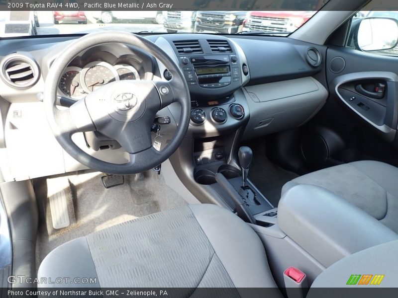 Pacific Blue Metallic / Ash Gray 2009 Toyota RAV4 4WD