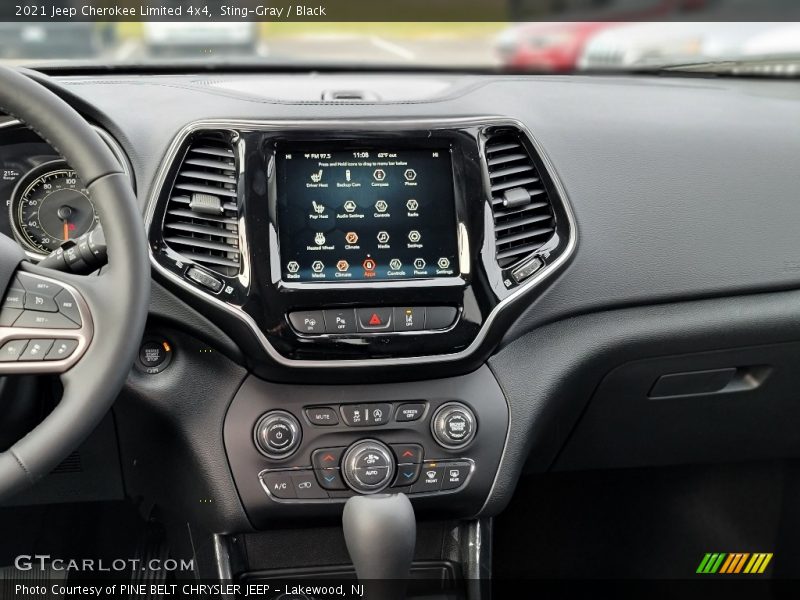 Sting-Gray / Black 2021 Jeep Cherokee Limited 4x4