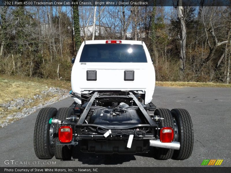 Bright White / Diesel Gray/Black 2021 Ram 4500 Tradesman Crew Cab 4x4 Chassis