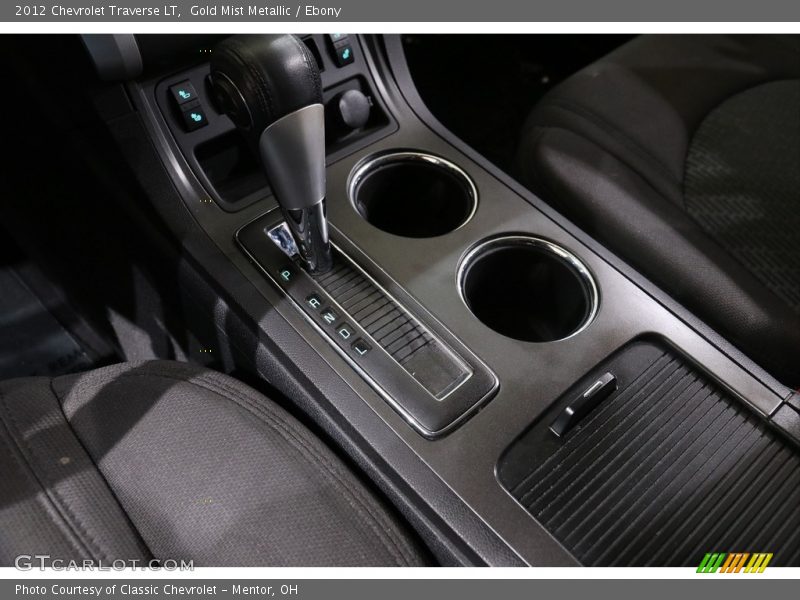 Gold Mist Metallic / Ebony 2012 Chevrolet Traverse LT