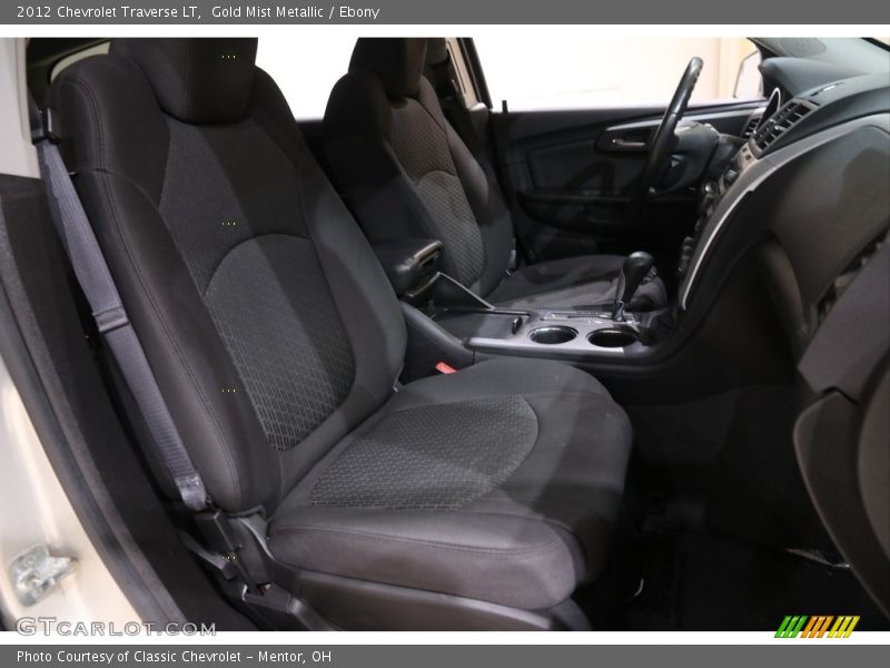 Gold Mist Metallic / Ebony 2012 Chevrolet Traverse LT