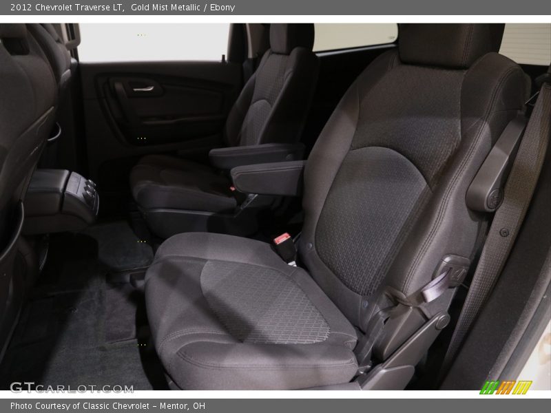 Gold Mist Metallic / Ebony 2012 Chevrolet Traverse LT