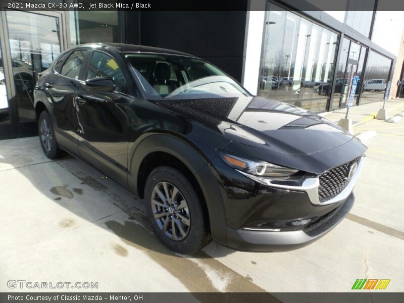 Jet Black Mica / Black 2021 Mazda CX-30 AWD