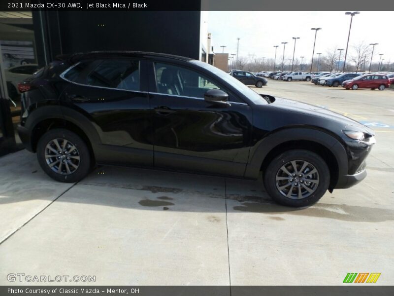Jet Black Mica / Black 2021 Mazda CX-30 AWD
