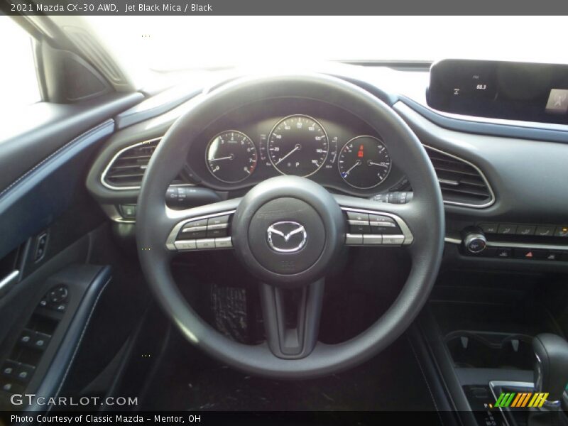 Jet Black Mica / Black 2021 Mazda CX-30 AWD