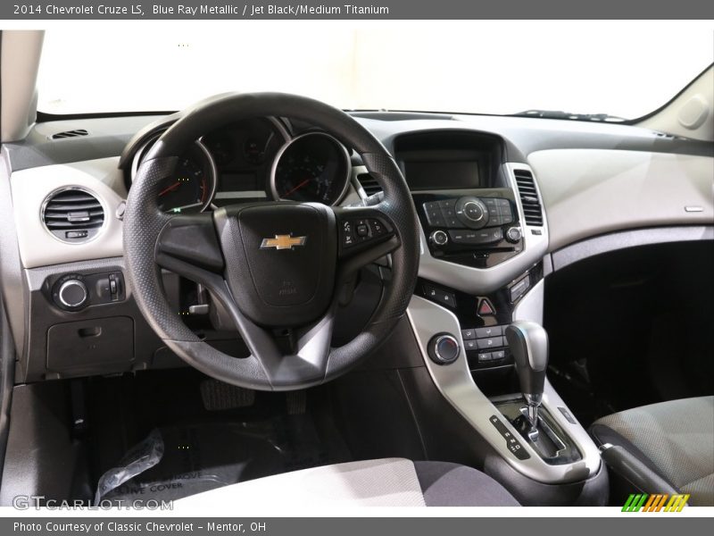 Blue Ray Metallic / Jet Black/Medium Titanium 2014 Chevrolet Cruze LS