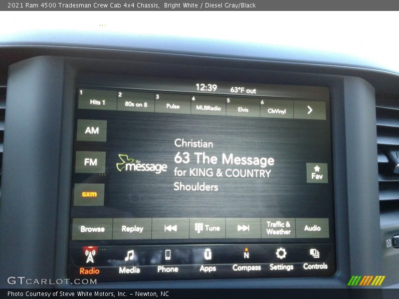 Audio System of 2021 4500 Tradesman Crew Cab 4x4 Chassis