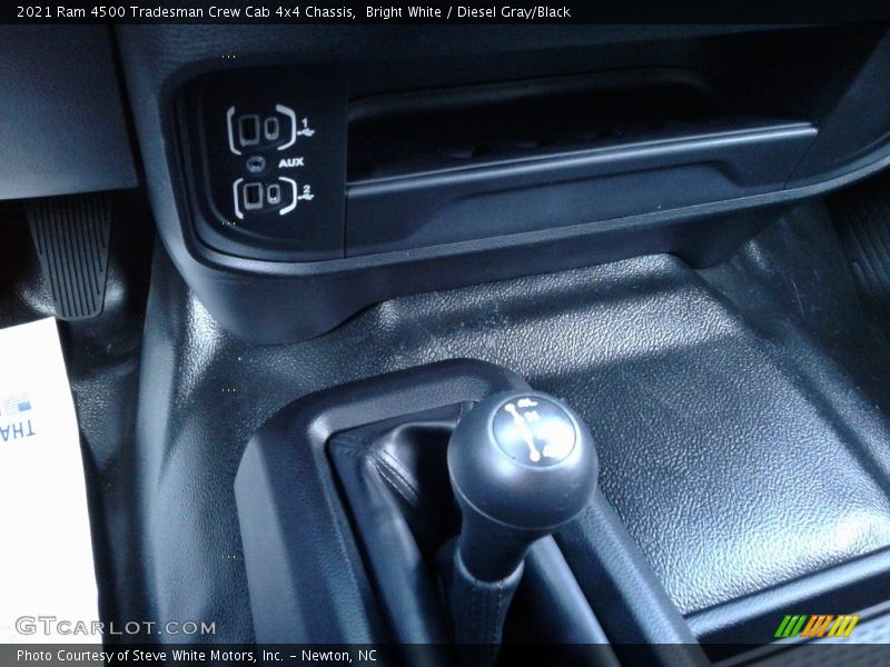 Bright White / Diesel Gray/Black 2021 Ram 4500 Tradesman Crew Cab 4x4 Chassis