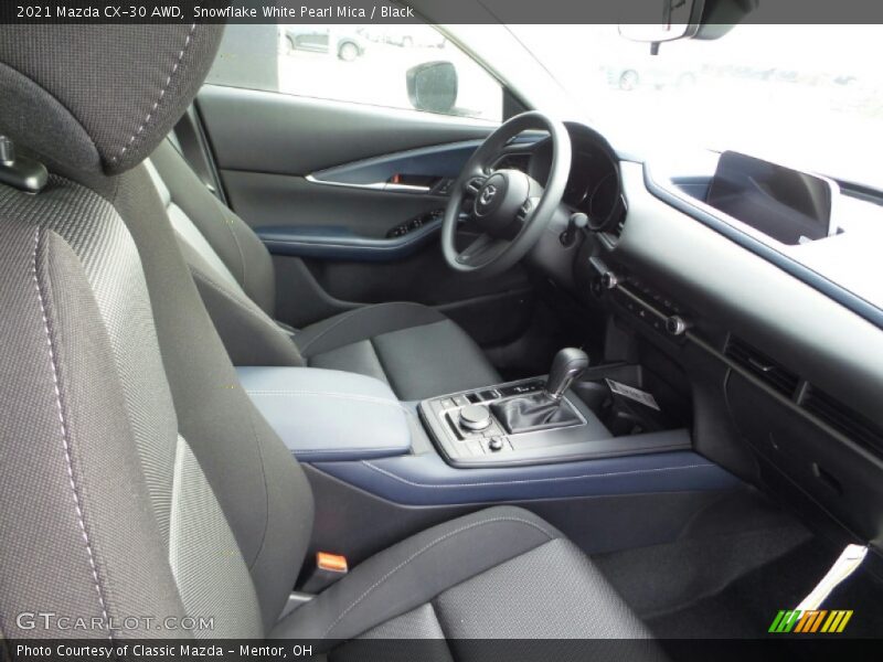 Snowflake White Pearl Mica / Black 2021 Mazda CX-30 AWD