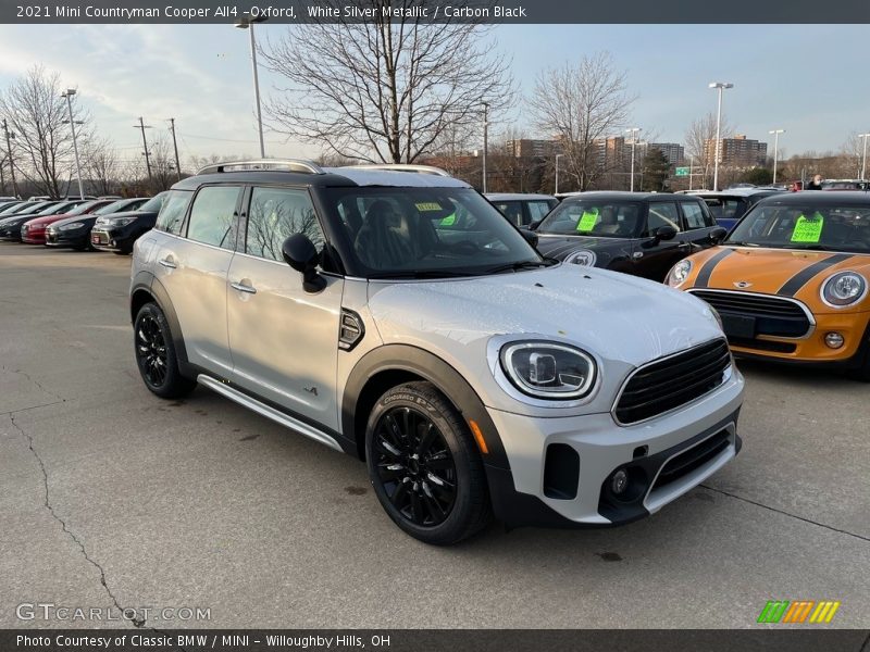 Front 3/4 View of 2021 Countryman Cooper All4 -Oxford