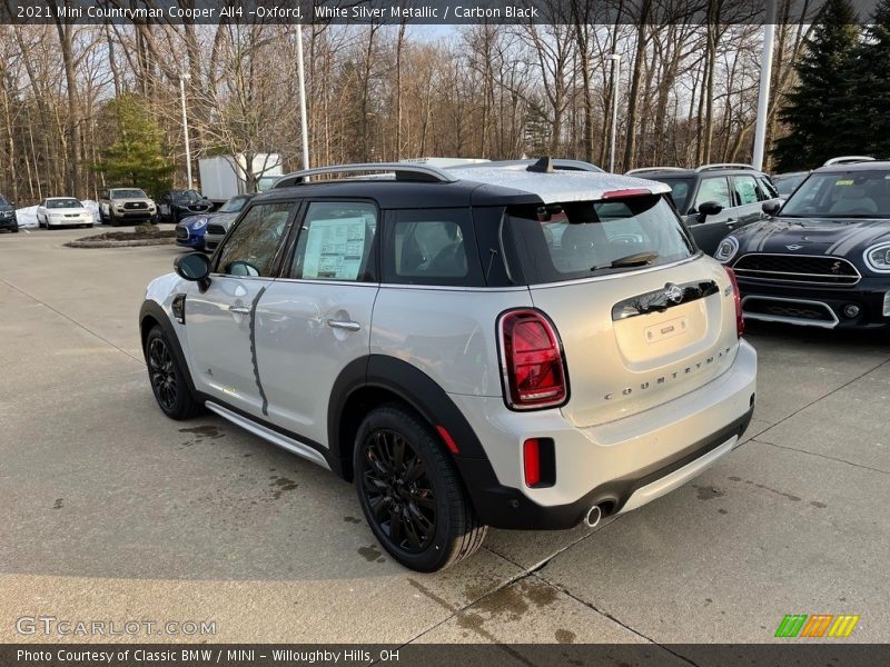 White Silver Metallic / Carbon Black 2021 Mini Countryman Cooper All4 -Oxford