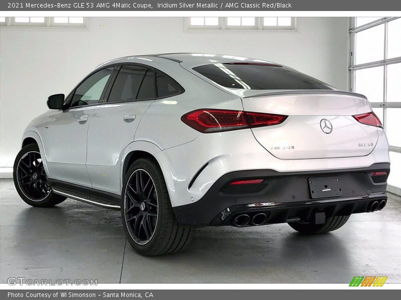Iridium Silver Metallic / AMG Classic Red/Black 2021 Mercedes-Benz GLE 53 AMG 4Matic Coupe