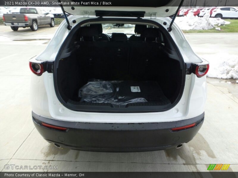 Snowflake White Pearl Mica / Black 2021 Mazda CX-30 AWD