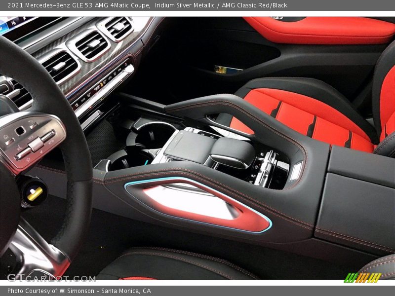 Controls of 2021 GLE 53 AMG 4Matic Coupe