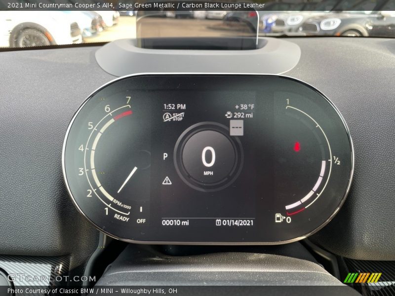  2021 Countryman Cooper S All4 Cooper S All4 Gauges