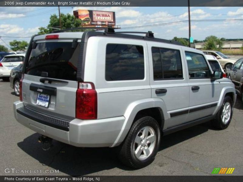 Bright Silver Metallic / Medium Slate Gray 2006 Jeep Commander 4x4