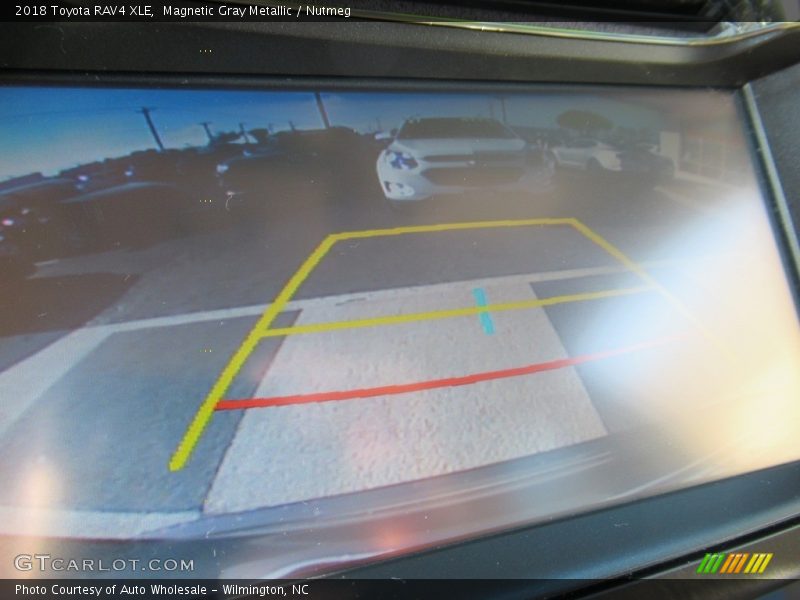 Magnetic Gray Metallic / Nutmeg 2018 Toyota RAV4 XLE