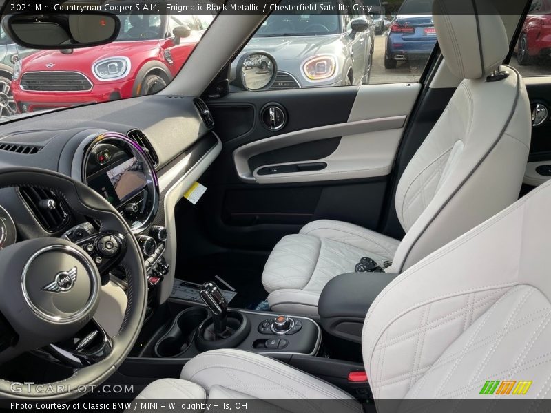  2021 Countryman Cooper S All4 Chesterfield Satellite Gray Interior