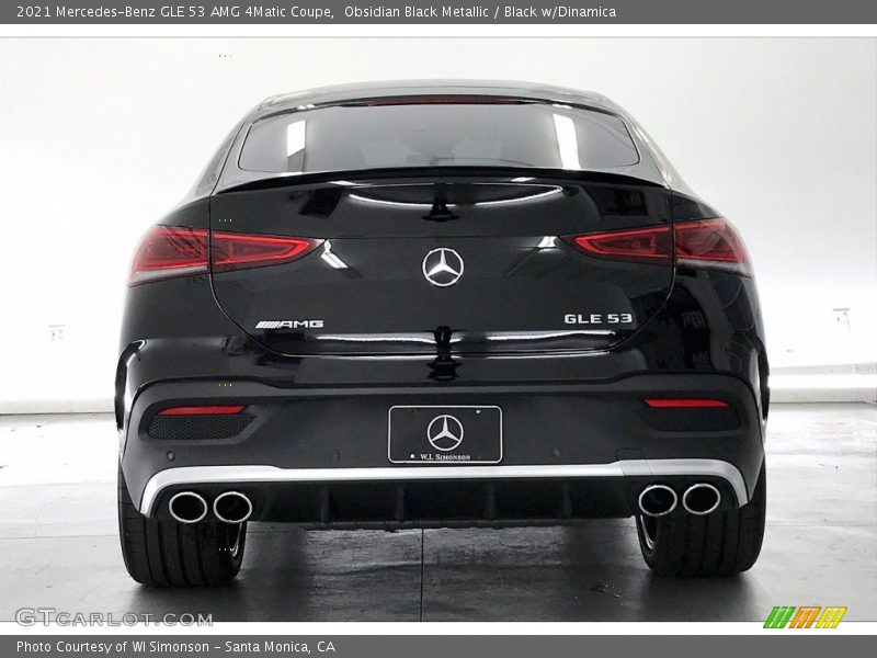 Obsidian Black Metallic / Black w/Dinamica 2021 Mercedes-Benz GLE 53 AMG 4Matic Coupe