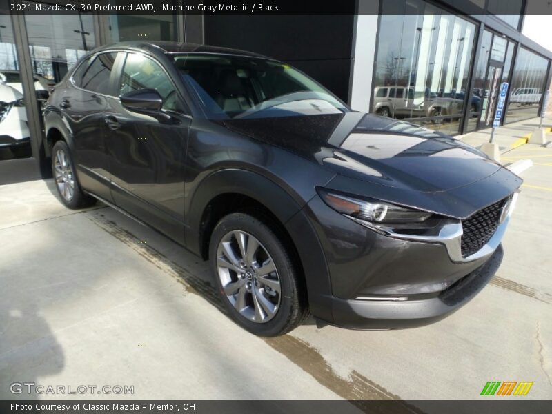 Machine Gray Metallic / Black 2021 Mazda CX-30 Preferred AWD