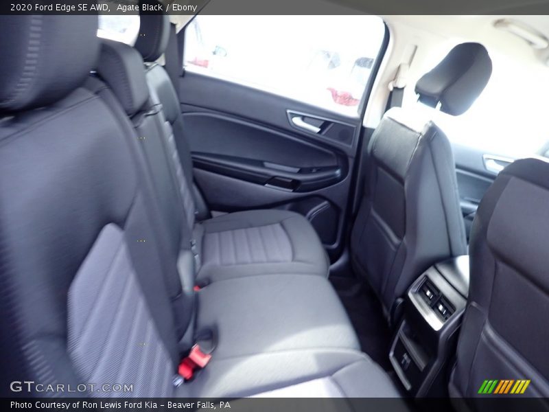 Agate Black / Ebony 2020 Ford Edge SE AWD