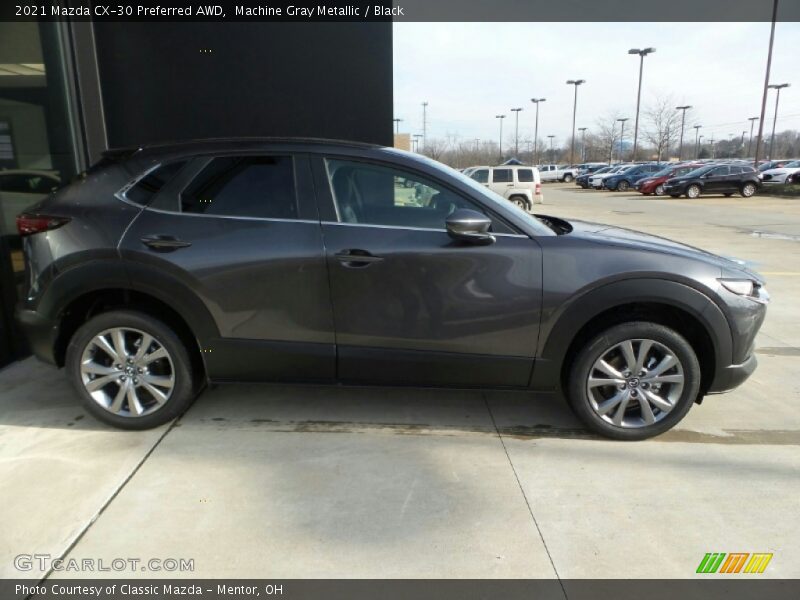 Machine Gray Metallic / Black 2021 Mazda CX-30 Preferred AWD