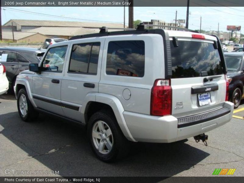 Bright Silver Metallic / Medium Slate Gray 2006 Jeep Commander 4x4