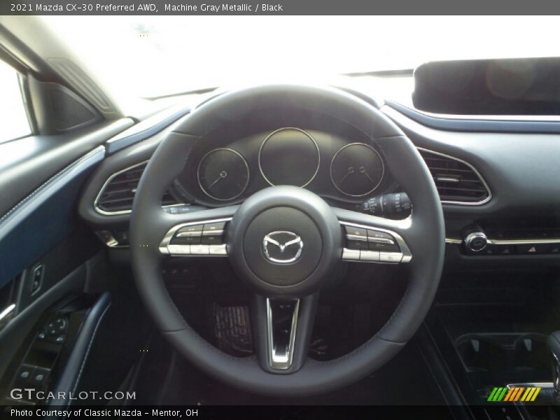 Machine Gray Metallic / Black 2021 Mazda CX-30 Preferred AWD