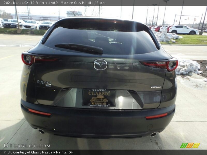 Machine Gray Metallic / Black 2021 Mazda CX-30 Preferred AWD
