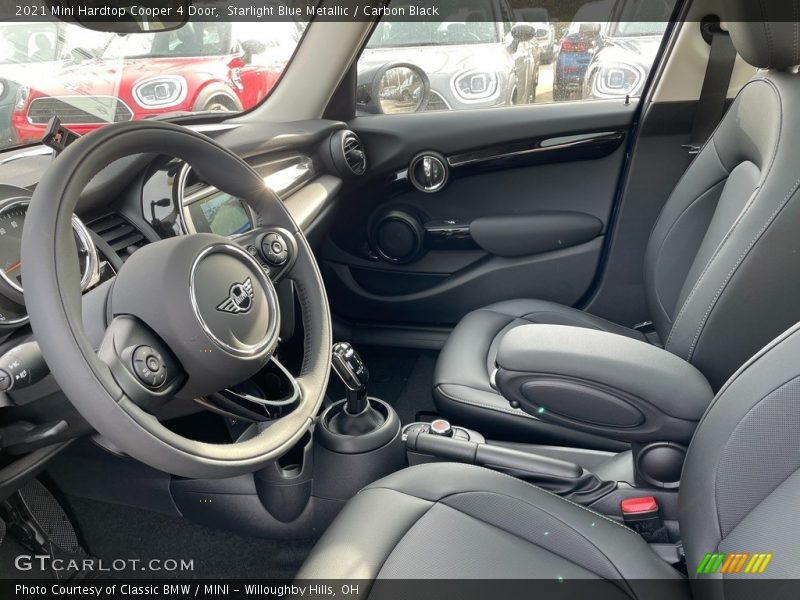 Starlight Blue Metallic / Carbon Black 2021 Mini Hardtop Cooper 4 Door