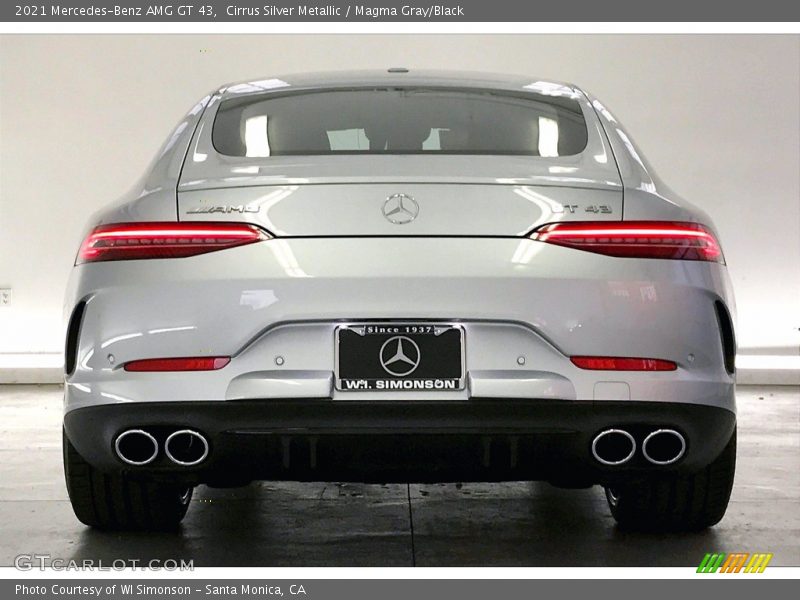 Cirrus Silver Metallic / Magma Gray/Black 2021 Mercedes-Benz AMG GT 43