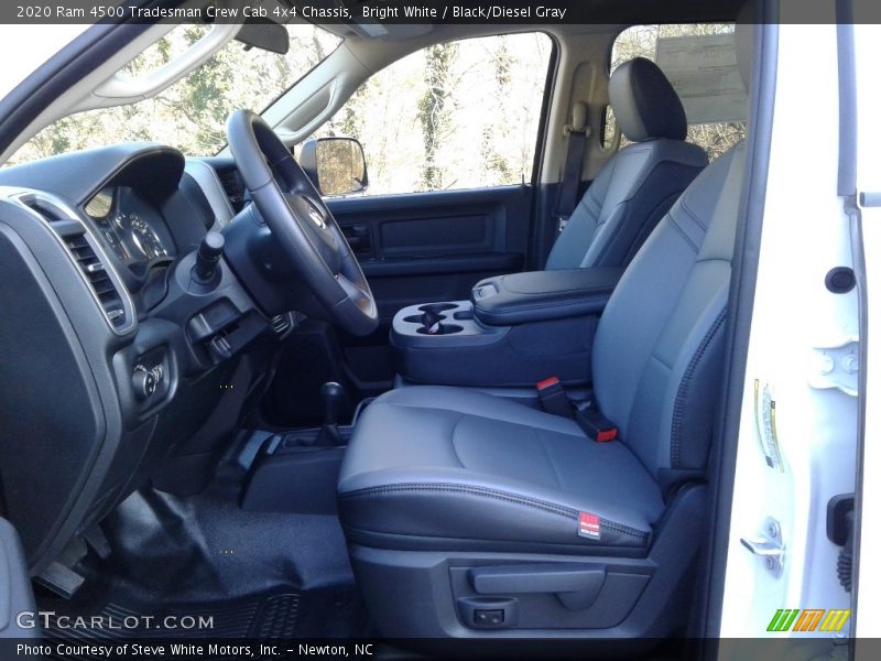 Bright White / Black/Diesel Gray 2020 Ram 4500 Tradesman Crew Cab 4x4 Chassis