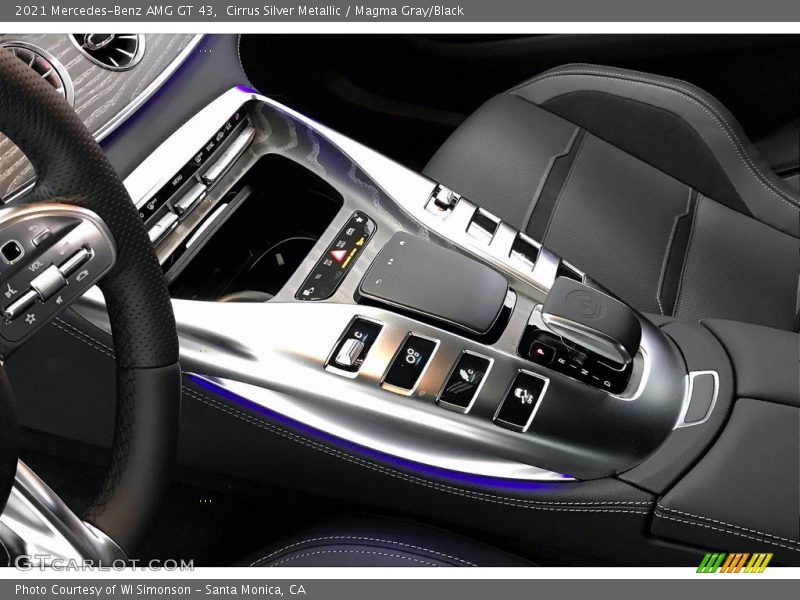 Controls of 2021 AMG GT 43