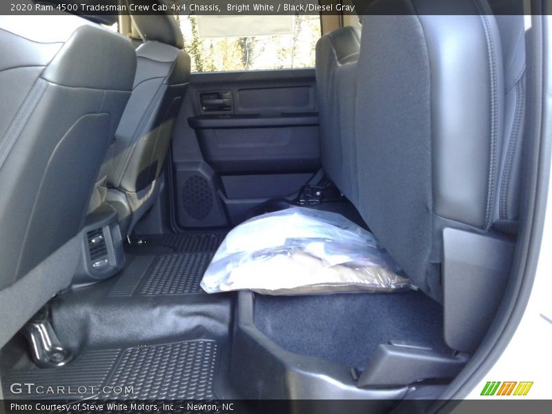 Bright White / Black/Diesel Gray 2020 Ram 4500 Tradesman Crew Cab 4x4 Chassis