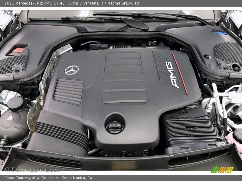  2021 AMG GT 43 Engine - 3.0 Liter AMG Twin-Scroll Turbocharged DOHC 24-Valve VVT Inline 6 Cylinder