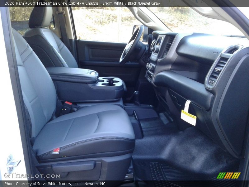 Bright White / Black/Diesel Gray 2020 Ram 4500 Tradesman Crew Cab 4x4 Chassis
