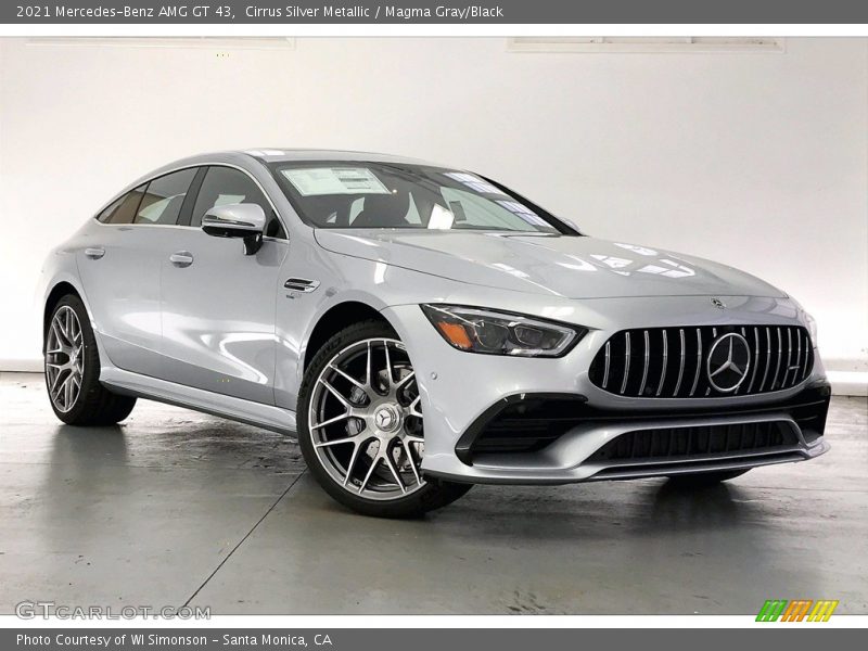 Front 3/4 View of 2021 AMG GT 43