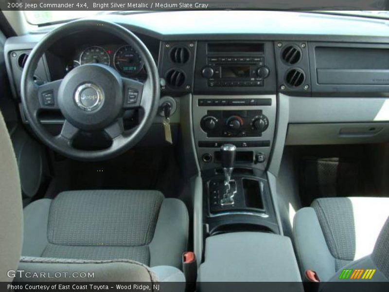 Bright Silver Metallic / Medium Slate Gray 2006 Jeep Commander 4x4