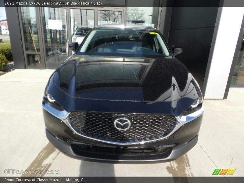 Jet Black Mica / Black 2021 Mazda CX-30 Select AWD