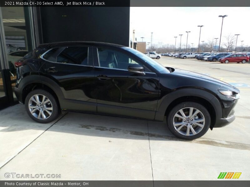 Jet Black Mica / Black 2021 Mazda CX-30 Select AWD