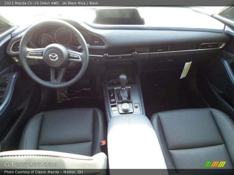 Jet Black Mica / Black 2021 Mazda CX-30 Select AWD