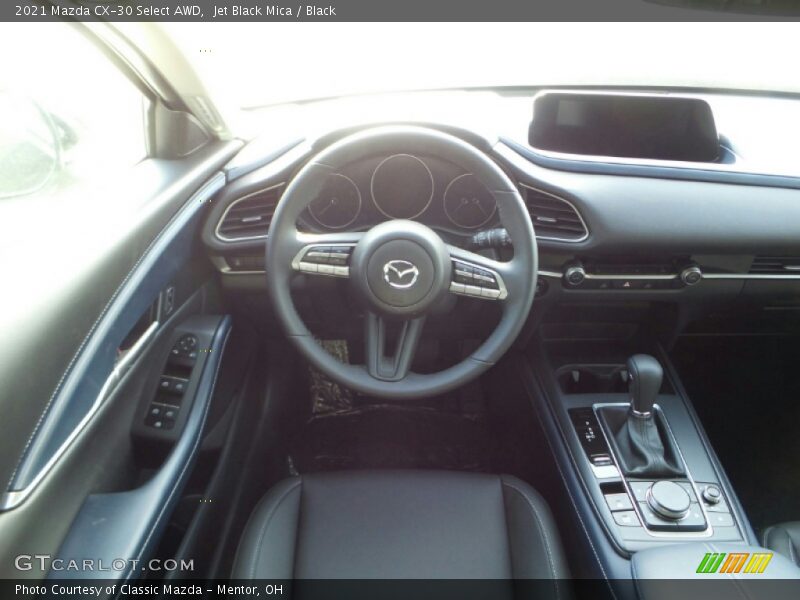 Jet Black Mica / Black 2021 Mazda CX-30 Select AWD
