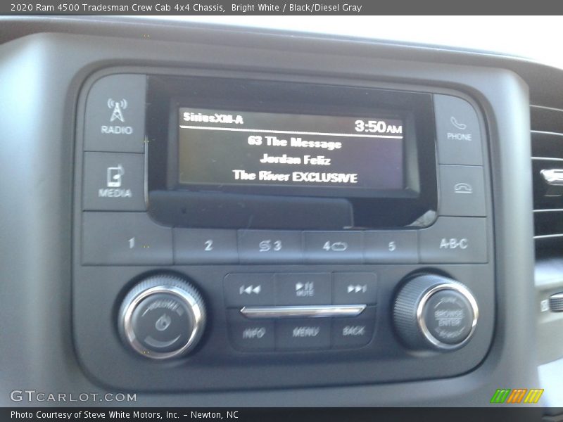 Bright White / Black/Diesel Gray 2020 Ram 4500 Tradesman Crew Cab 4x4 Chassis