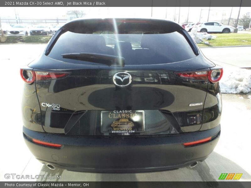 Jet Black Mica / Black 2021 Mazda CX-30 Select AWD