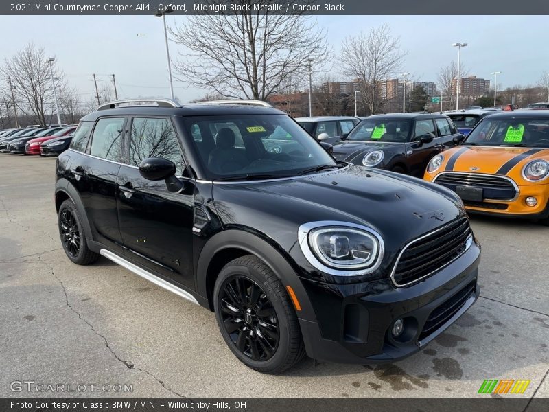 Midnight Black Metallic / Carbon Black 2021 Mini Countryman Cooper All4 -Oxford
