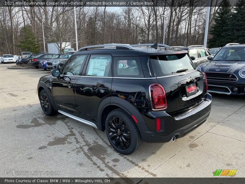 Midnight Black Metallic / Carbon Black 2021 Mini Countryman Cooper All4 -Oxford