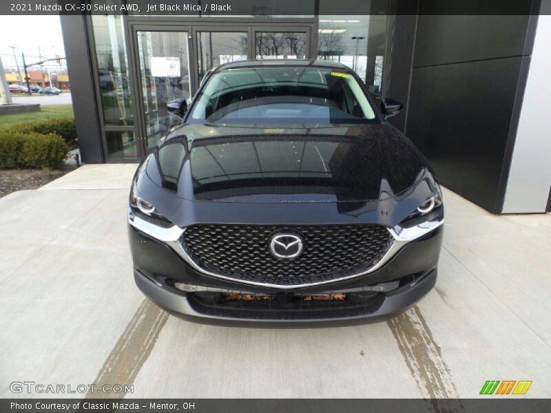 Jet Black Mica / Black 2021 Mazda CX-30 Select AWD