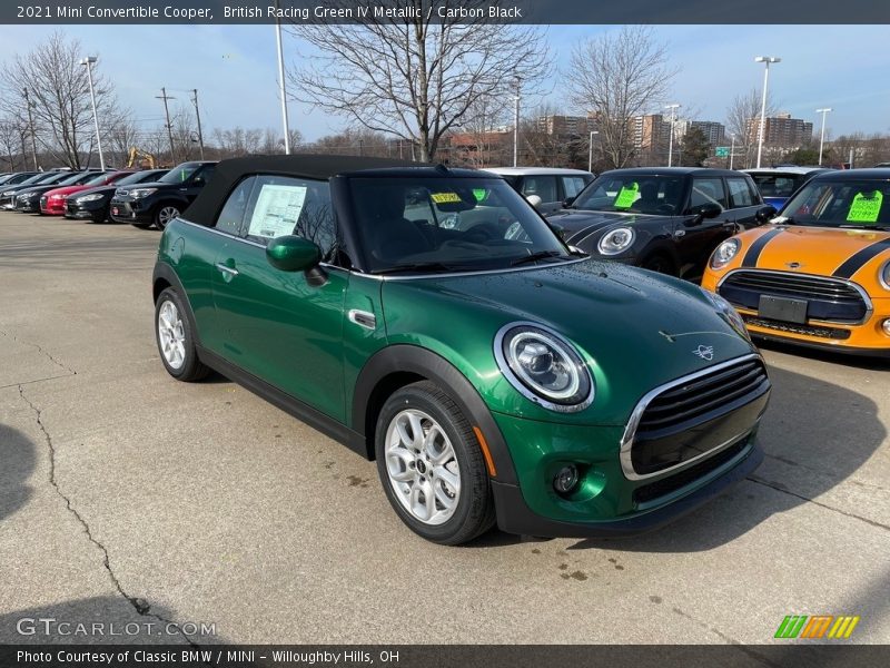 Front 3/4 View of 2021 Convertible Cooper